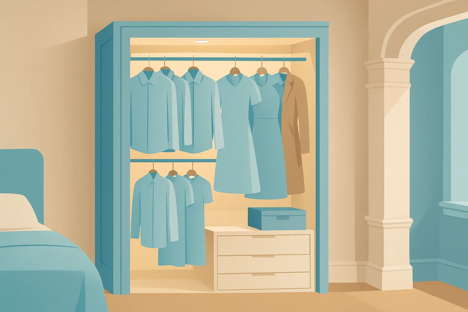 Armoires & Wardrobe Closets for Brooklyn Homes | Empire Closets