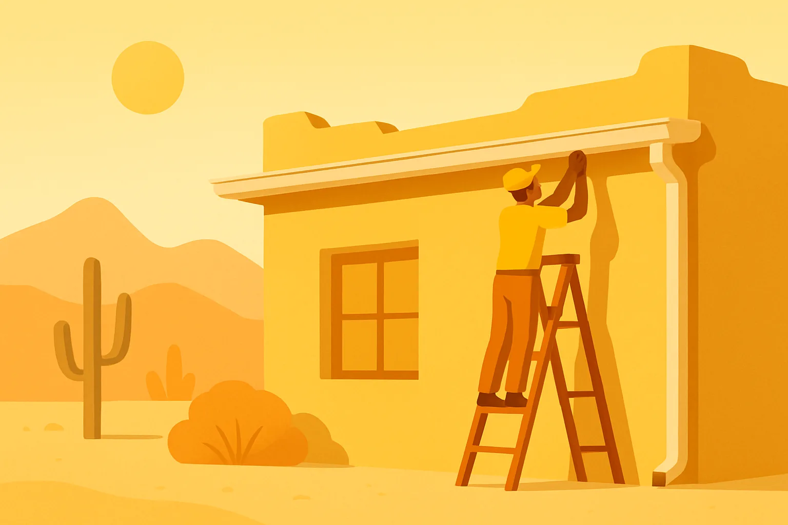 House Gutter Installation in Sunland Park, NM | Lone Star Contracting