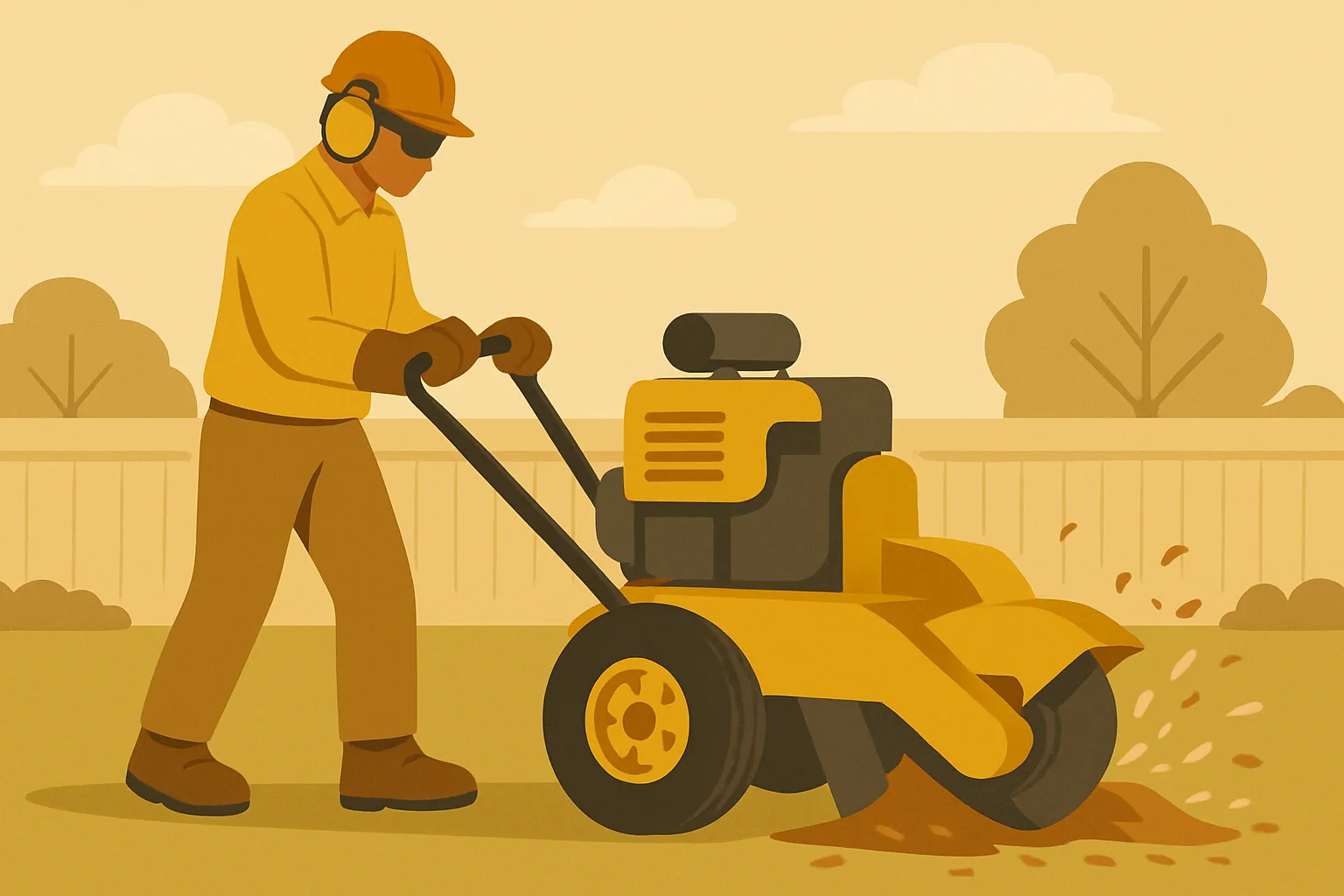 Stump Grinding Rental vs. Hiring a Pro in Three Rivers