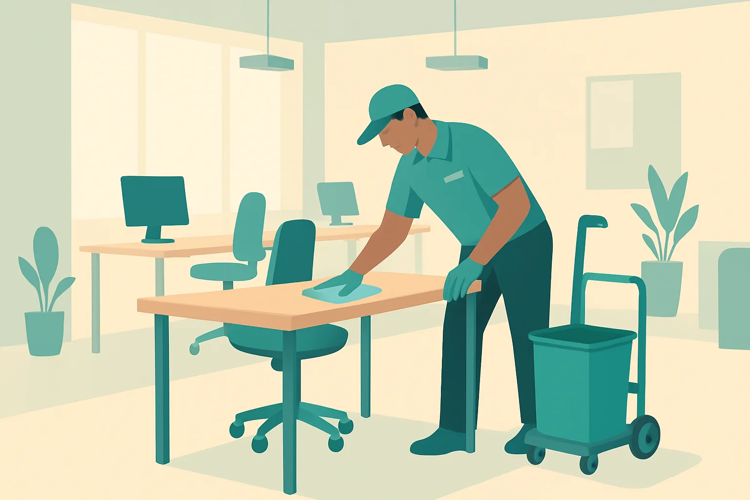 Commercial Office Cleaning Services in Arlington, MA