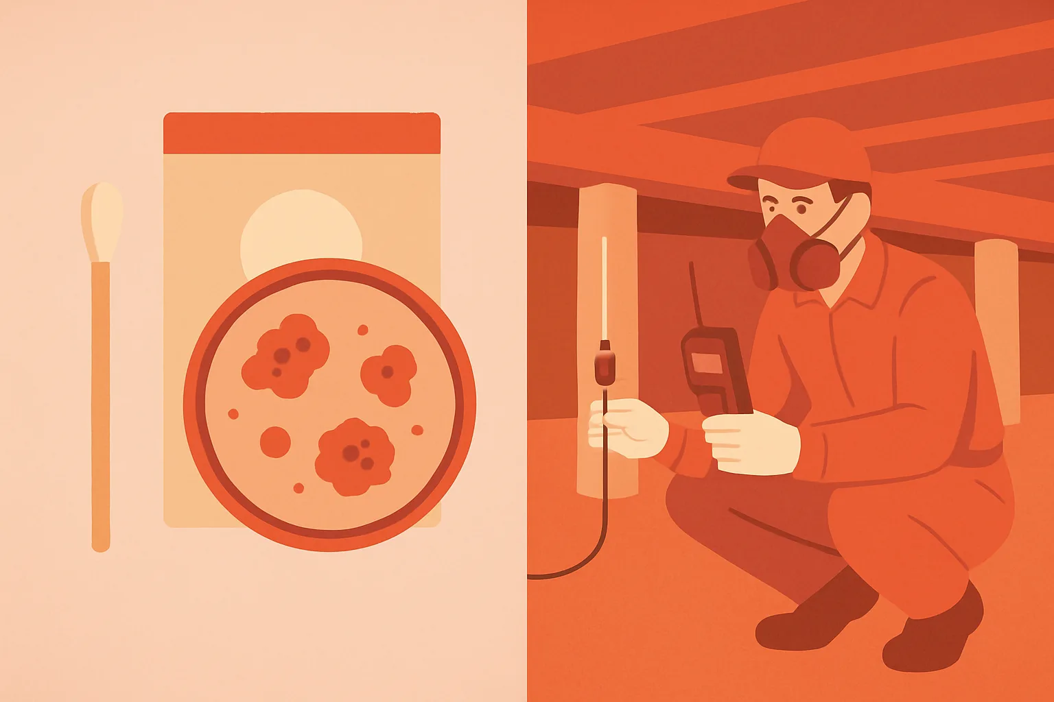 Mold Testing Kits vs. Professional Mold Testing in Calhoun